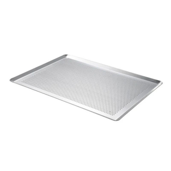 DE BUYER Rectangular Perforated Aluminum Baking Tray 40x30cm