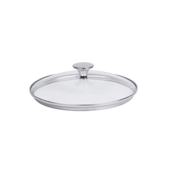 CRISTEL Master fixed domed lid in glass and stainless steel - 4 sizes