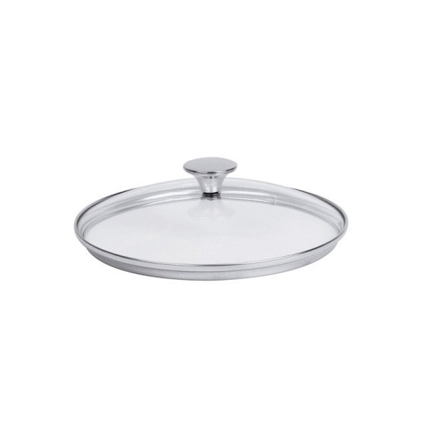 CRISTEL Master fixed domed lid in glass and stainless steel - 4 sizes