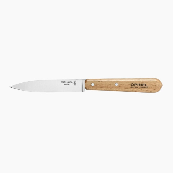 OPINEL box of 2 paring knives n°112 natural wood