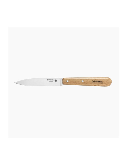 OPINEL box of 2 paring knives n°112 natural wood