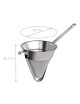GOBEL Stainless Steel Mesh Strainer, 20cm Reinforced