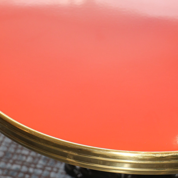 GR INOVA Bistro Table with Enameled Top – 9 Colors, 3 Sizes, 3 Finishes