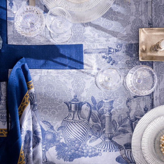 LE JACQUARD FRANCAIS 4 Festin cotton placemats - 2 colors