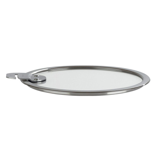 CRISTEL Strate Glass Lid with Stainless Steel - 8 Sizes