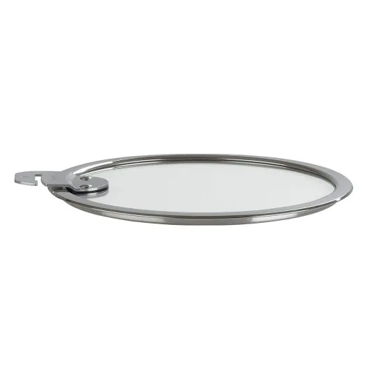 CRISTEL Strate Glass Lid with Stainless Steel - 8 Sizes