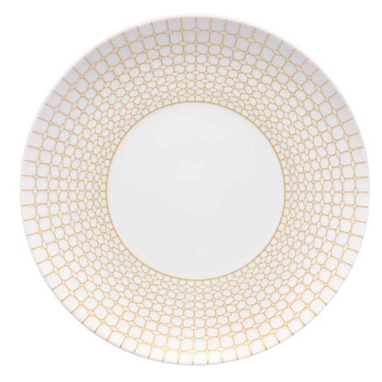 DEGRENNE 6 Couronne porcelain plates - 6 sizes