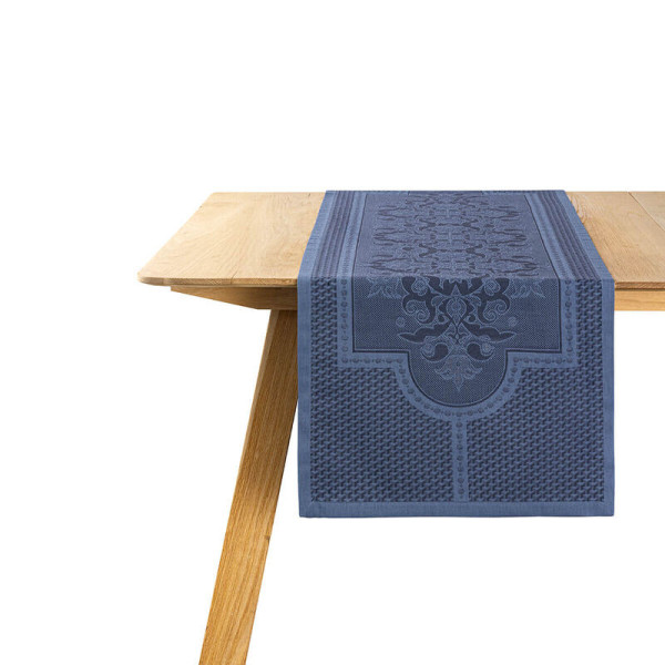 LE JACQUARD FRANCAIS Table runner Palais Vénitien cotton - 3 colors 2 sizes