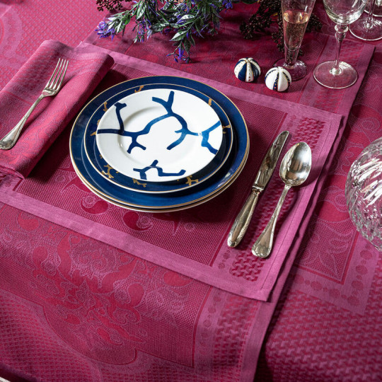 LE JACQUARD FRANCAIS 4 Venetian Palace placemats cotton - 3 colors