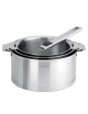CRISTEL Strate 3-Piece Saucepan Set + 1 Strate Stainless Steel Handle