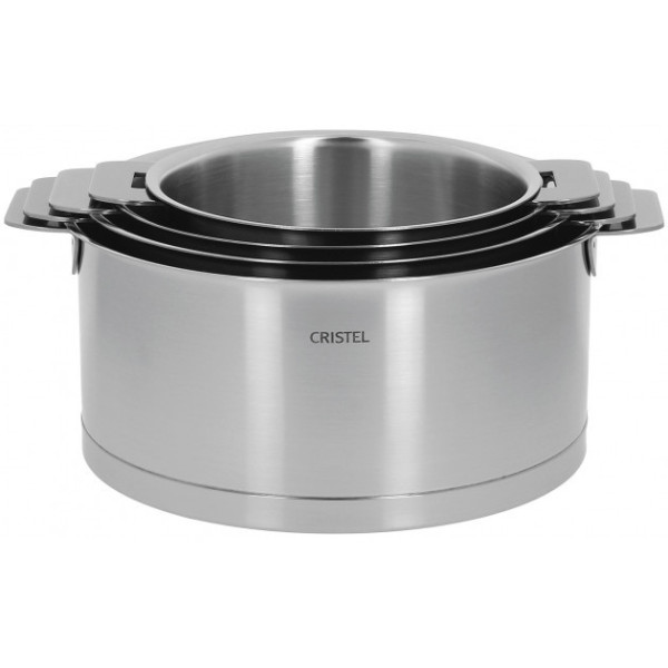 CRISTEL Casteline 4-Piece Saucepan Set