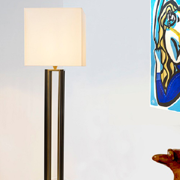 CASADISAGNE Brass floor lamp LD199 two-tone gold black