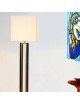 CASADISAGNE Brass floor lamp LD199 two-tone gold black