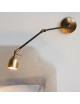 CASADISAGNE Brass wall light AL71 black and gold