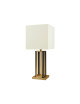 CASADISAGNE Brass table lamp L199 two-tone gold black