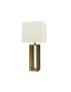 CASADISAGNE Brass table lamp L198 two-tone gold black