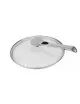 CRISTEL Platinum Oval Glass Lid - 2 Sizes