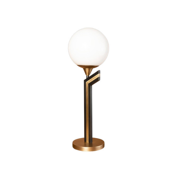CASADISAGNE Brass table lamp L192 two-tone black and gold