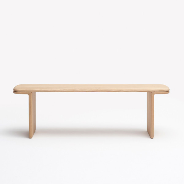 DRUGEOT MANUFACTURE Téhème Bench Solid Oak - 2 Stains, 3 Sizes