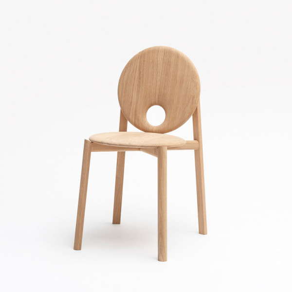 DRUGEOT MANUFACTURE Hélio Solid Oak Chair - 4 Models, 2 Finishes