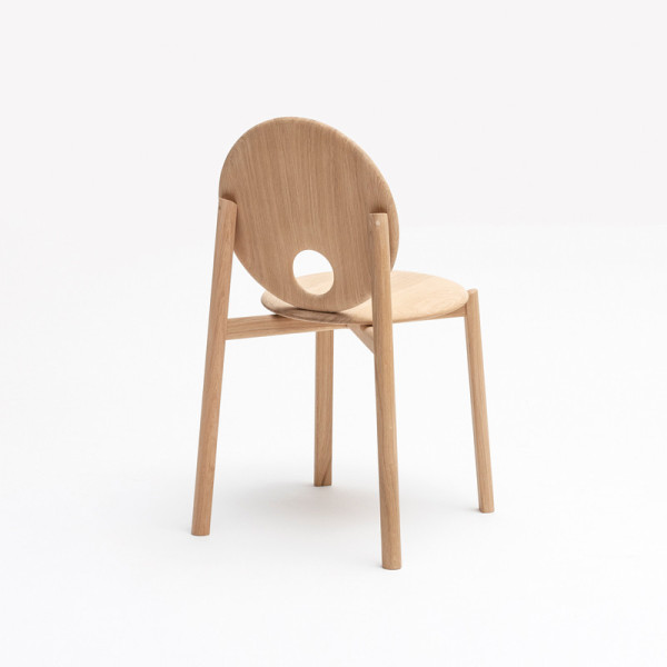 DRUGEOT MANUFACTURE Hélio Solid Oak Chair - 4 Models, 2 Finishes