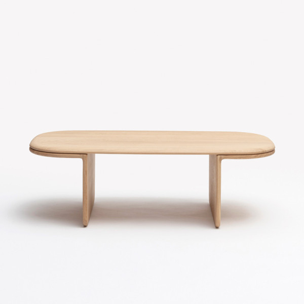 DRUGEOT MANUFACTURE Téhème Solid Oak Coffee Table - 2 Finishes