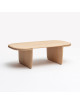 DRUGEOT MANUFACTURE Téhème Solid Oak Coffee Table - 2 Finishes