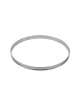 GOBEL Tall Stainless Steel Tart Ring with Rolled Edges - 2 Sizes