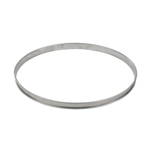 GOBEL Stainless Steel Tart Ring with Rolled Edges - 3 Sizes