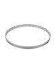 GOBEL Stainless Steel Tart Ring with Rolled Edges - 3 Sizes