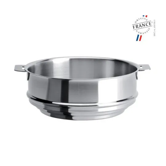 CRISTEL Strate Removable Universal Stainless Steel Steamer - 2 Sizes