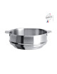 CRISTEL Strate Removable Universal Stainless Steel Steamer - 2 Sizes