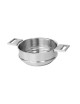 CRISTEL Strate Removable Universal Stainless Steel Steamer - 2 Sizes