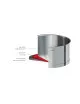 CRISTEL Strate Removable Stainless Steel Dutch Oven - 2 Sizes