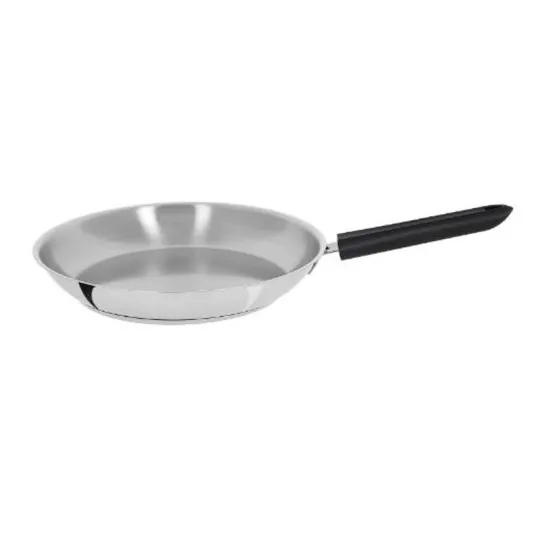 CRISTEL Mutine Fixed Stainless Steel Frying Pan - 3 Sizes