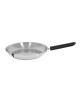 CRISTEL Mutine Fixed Stainless Steel Frying Pan - 3 Sizes
