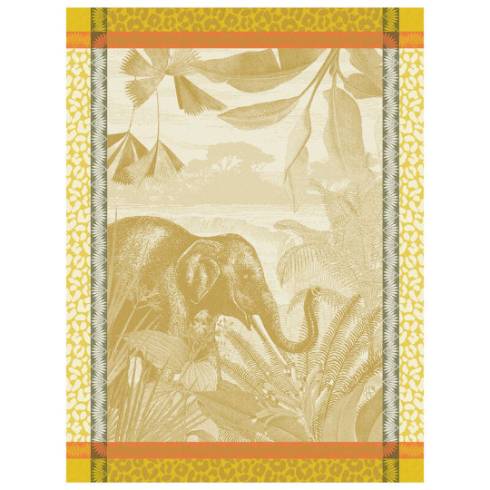 LE JACQUARD FRANCAIS Sinharâja cotton tea towel - 3 colors