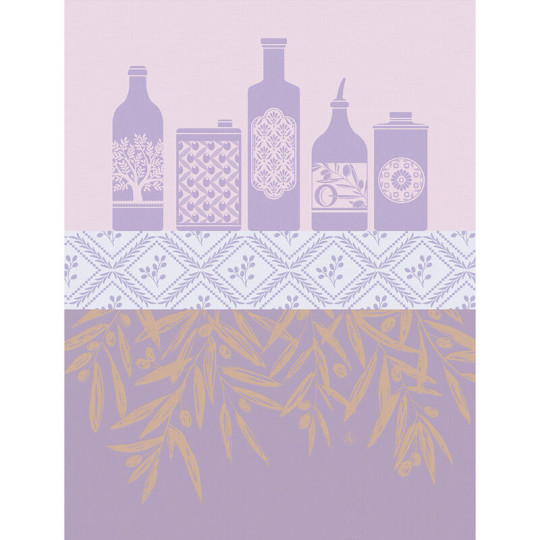 LE JACQUARD FRANCAIS Provençal Oils Tea Towel in Cotton - 3 Colors