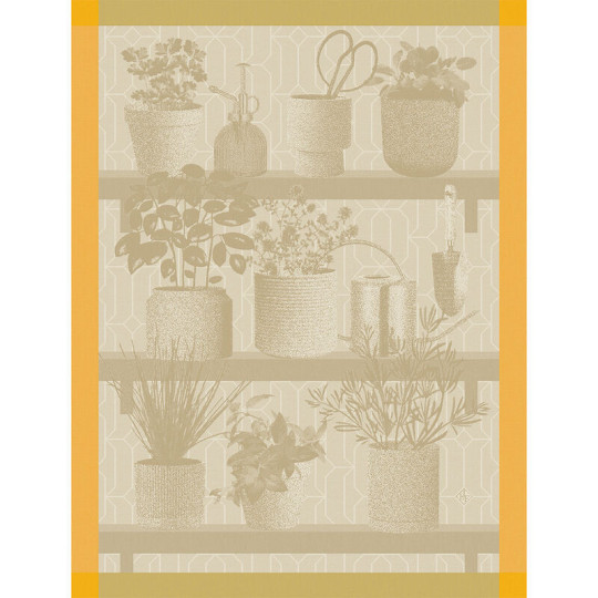 LE JACQUARD FRANCAIS Fresh Herbs Cotton Tea Towel - 3 Colors