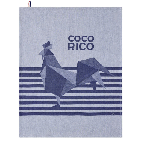 LE JACQUARD FRANCAIS Coco-Rico Cotton Tea Towel - 2 Colors