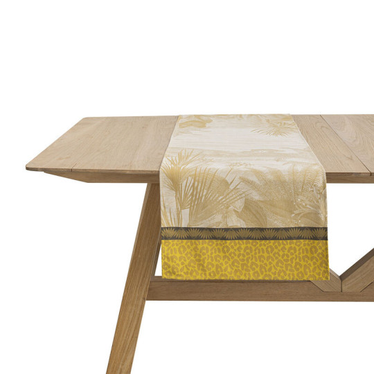 LE JACQUARD FRANCAIS Sinharâja Table Runner in Cotton - 3 Colors
