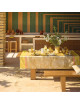 LE JACQUARD FRANCAIS Sinharâja Coated Tablecloth - 3 Colors 6 Sizes