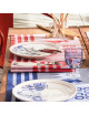 LE JACQUARD FRANCAIS Set of 2 Coco-Rico Elysée cotton napkins - 2 colors