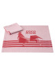 LE JACQUARD FRANCAIS Set of 2 Coco-Rico Elysée cotton napkins - 2 colors