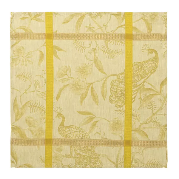 LE JACQUARD FRANCAIS À l'orangerie 4 linen napkins from - 3 colors