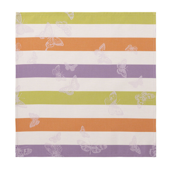 LE JACQUARD FRANCAIS 4 Butterfly Ball Cotton Napkins from - 3 Colors