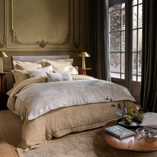 LE JACQUARD FRANCAIS Symphony Quilt Cover Cotton Linen