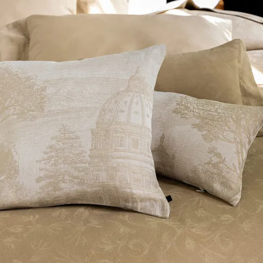 LE JACQUARD FRANCAIS Symphony Cushion Cover Cotton and Linen - 2 Sizes