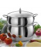 Stainless steel couscous medina 26cm Cristel