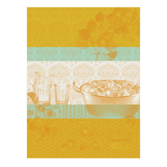 LE JACQUARD FRANCAIS Apricot Jam Tea Towel in cotton - 3 colors